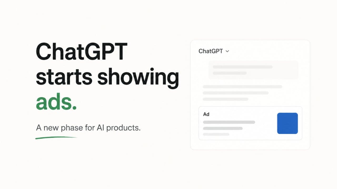 Cover image for “ChatGPT is starting to show ads. Here's why it matters.”